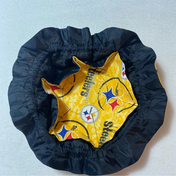 Pittsburgh Steelers NFL Jewelry Pouch Treasure Bag Handmade‎ By Li Li NEW - Picture 5 of 11